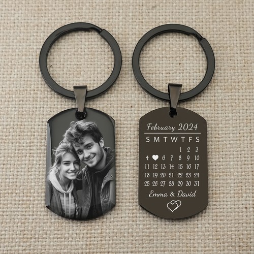 Custom photo keychain - photo,