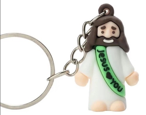 Jesus loves you keychain mini - jesus,